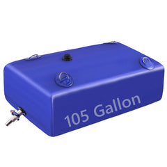 LOFTANK water tank bag setup demonstrates portable storage for camping and off-grid water access