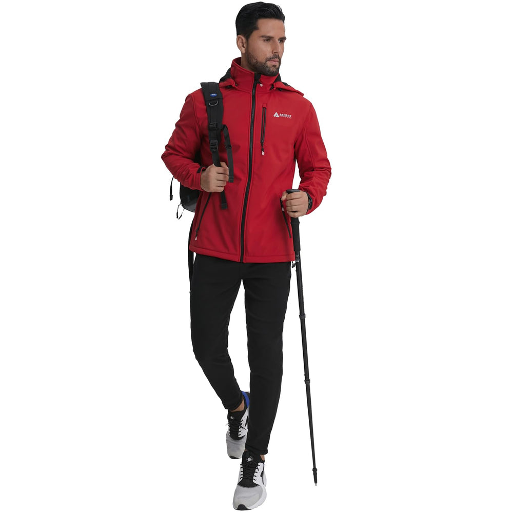 Lololeneon softshell jacket back view highlighting streamlined profile for mobility