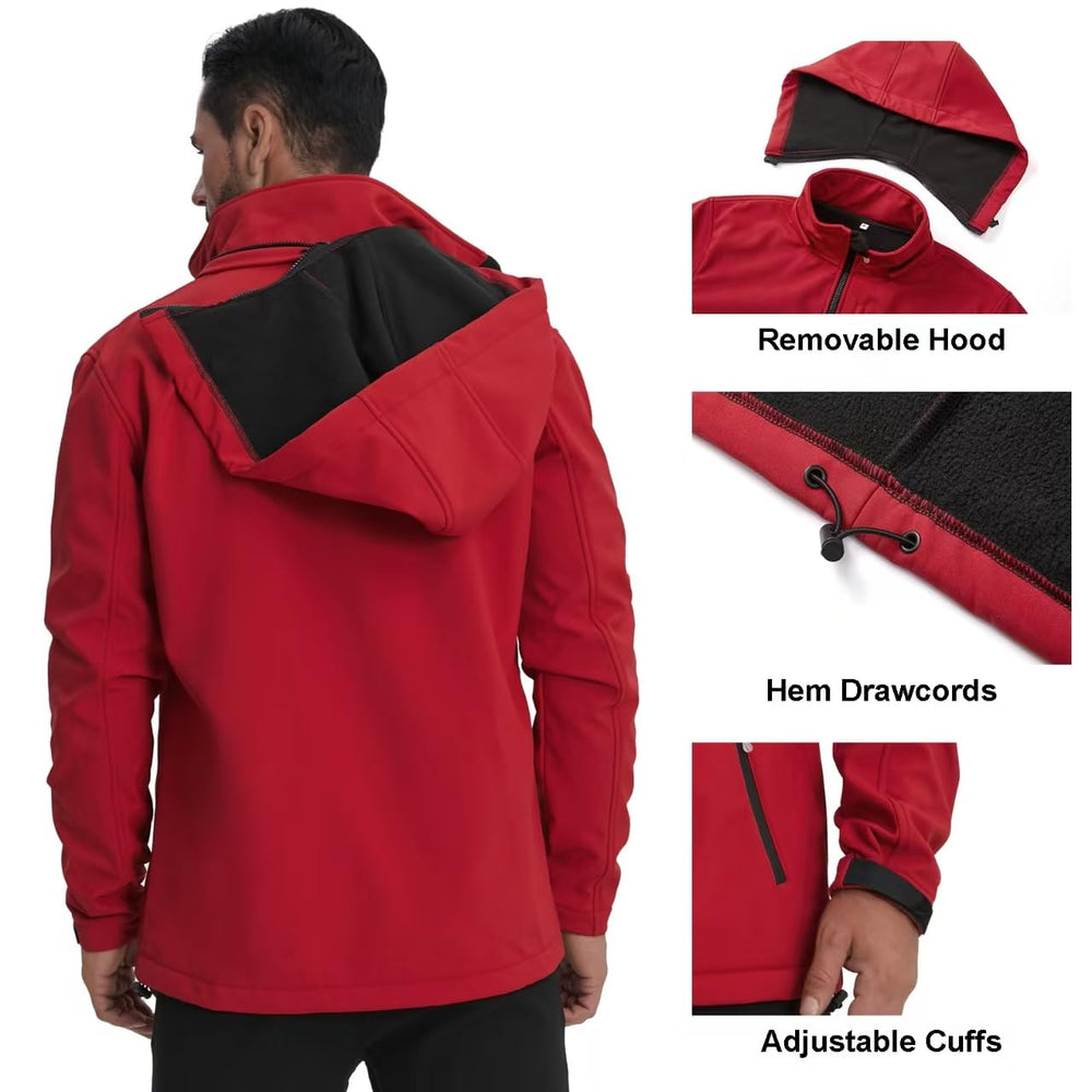Lololeneon softshell jacket adjustable cuffs demonstrating secure fit during activity