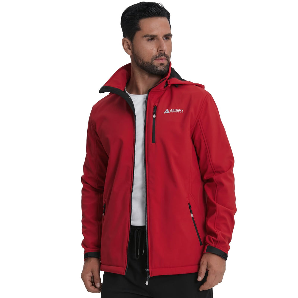 Lololeneon softshell jacket fabric closeup emphasizing durable polyester and fleece lining