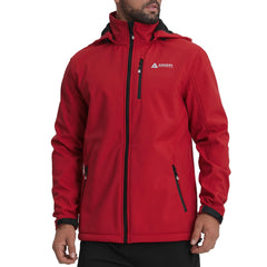 Lololeneon softshell jacket front view showing breathable, water-resistant exterior for outdoor wear