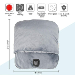 lomitech foot warmer color mode indicators help select the right setting