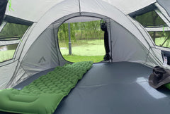 Londtren pop-up tent interior shows 9.2x6.6 ft of space for sleeping and gear