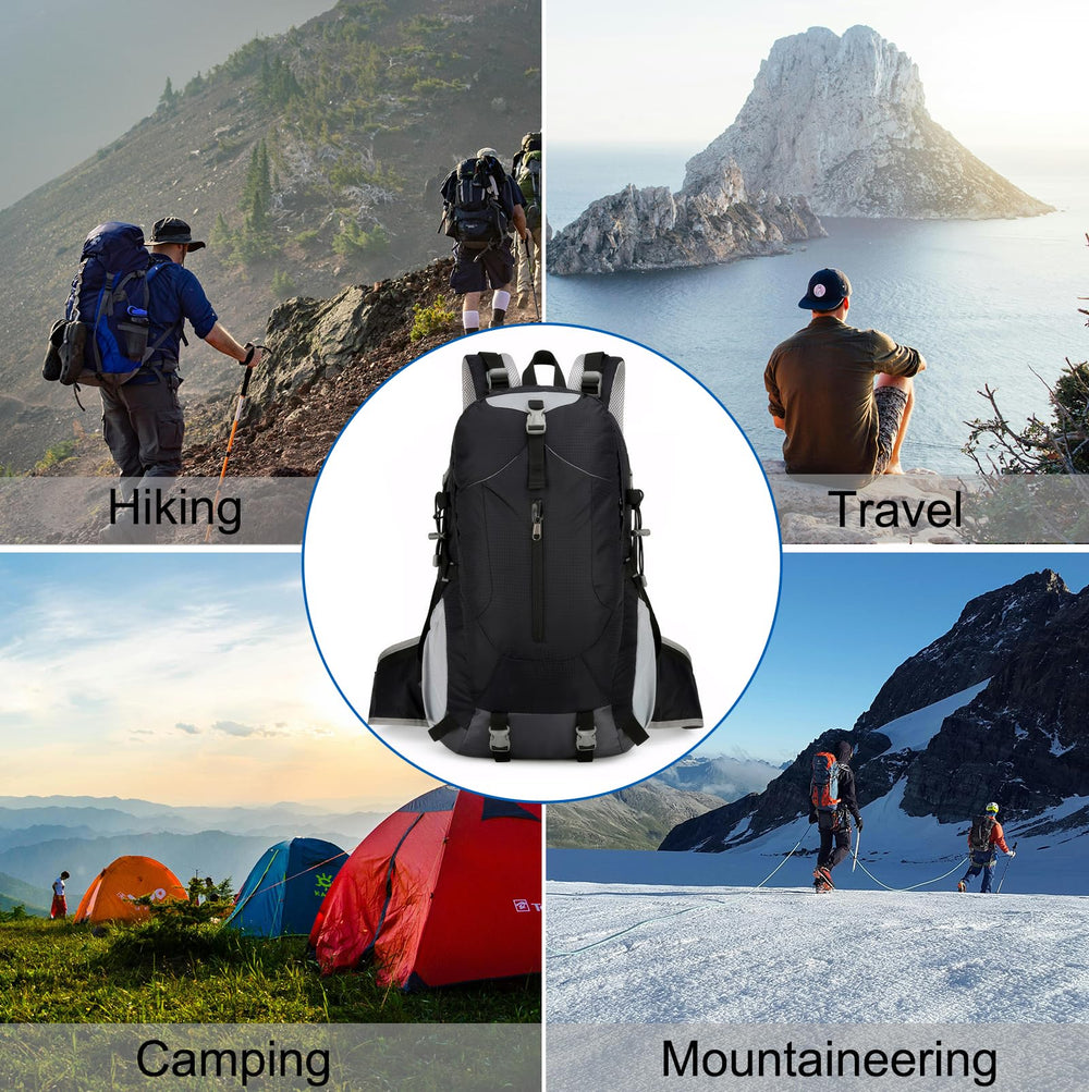 Long Keeper side pockets with elastic for trekking poles or water bottles