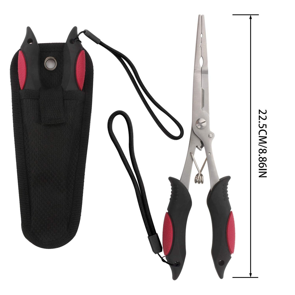 Complete freshwater and saltwater fishing multi-tools set