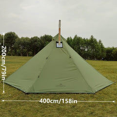 Longeek quick-setup tent erects rapidly with aluminum poles