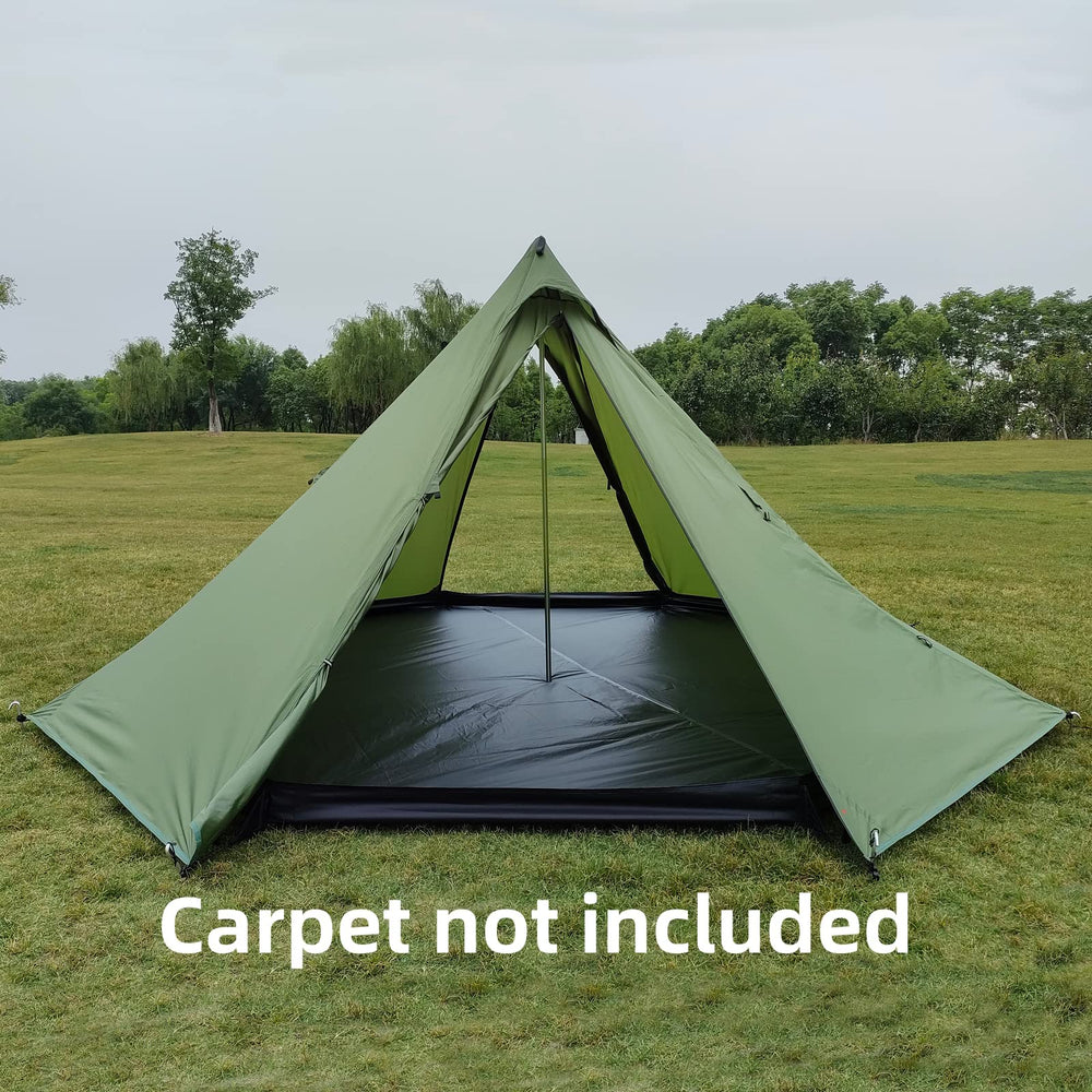 Longeek reflective windproof rope enhances nighttime tent setup safety
