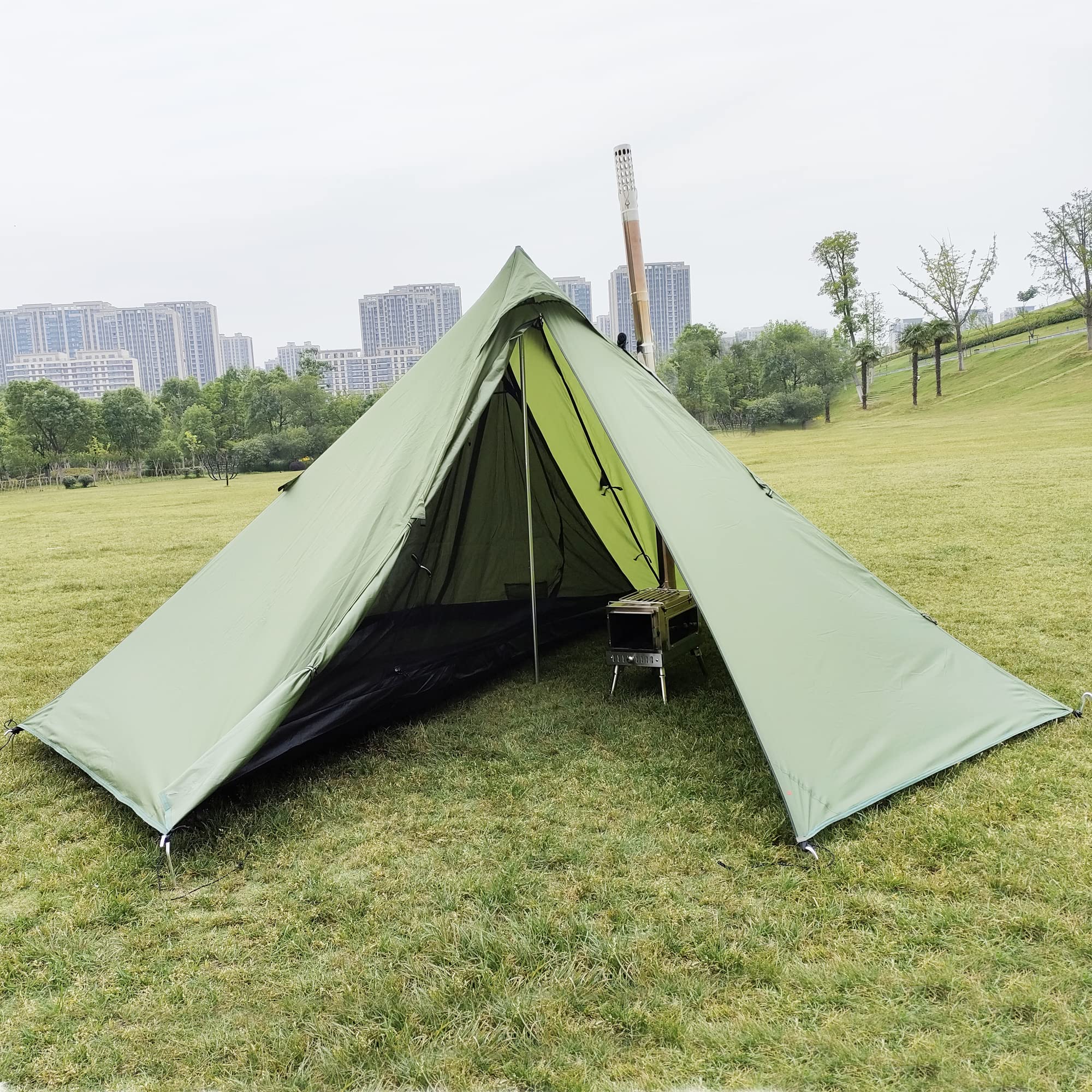 LONGEEK two-adult capacity image illustrates shared space and multipurpose use