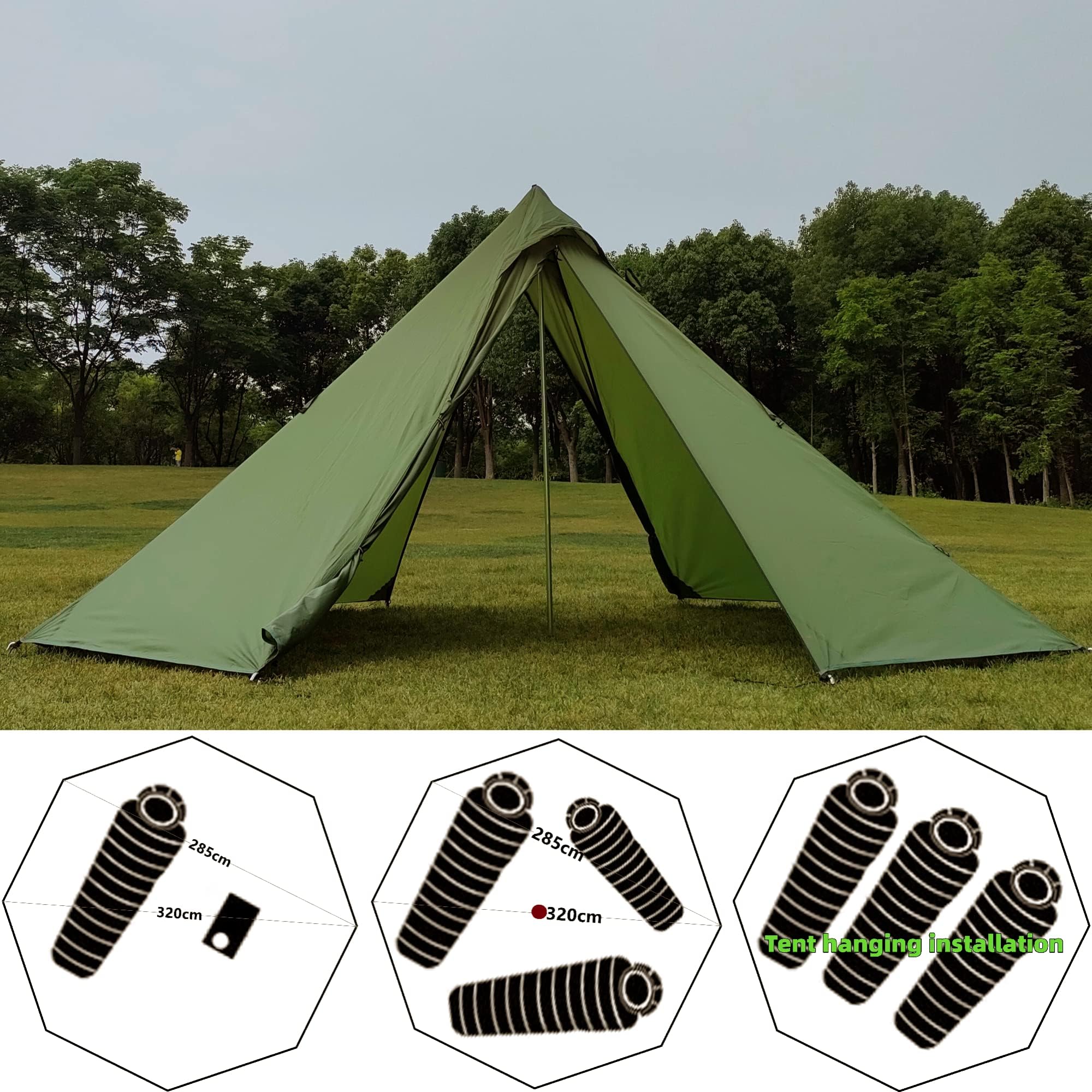 Longeek waterproof zippers and seams with 3000mm protection