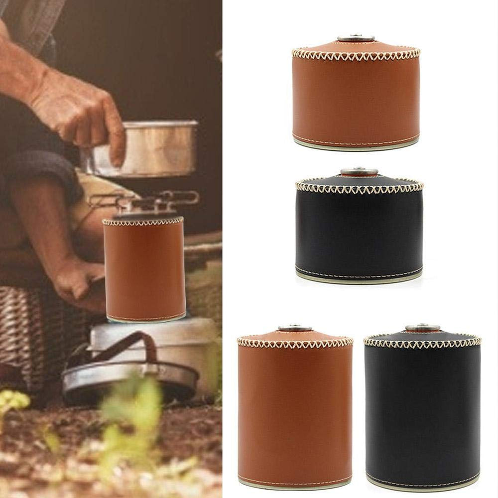 Longlasting gas-tank-leather-cover packaged presentation indicates ready-to-use case.