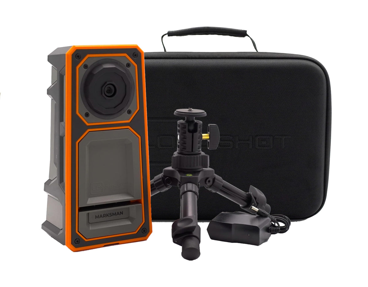 LongShot Marksman 300-yard coverage image shows long-range target visibility for precise tracking.