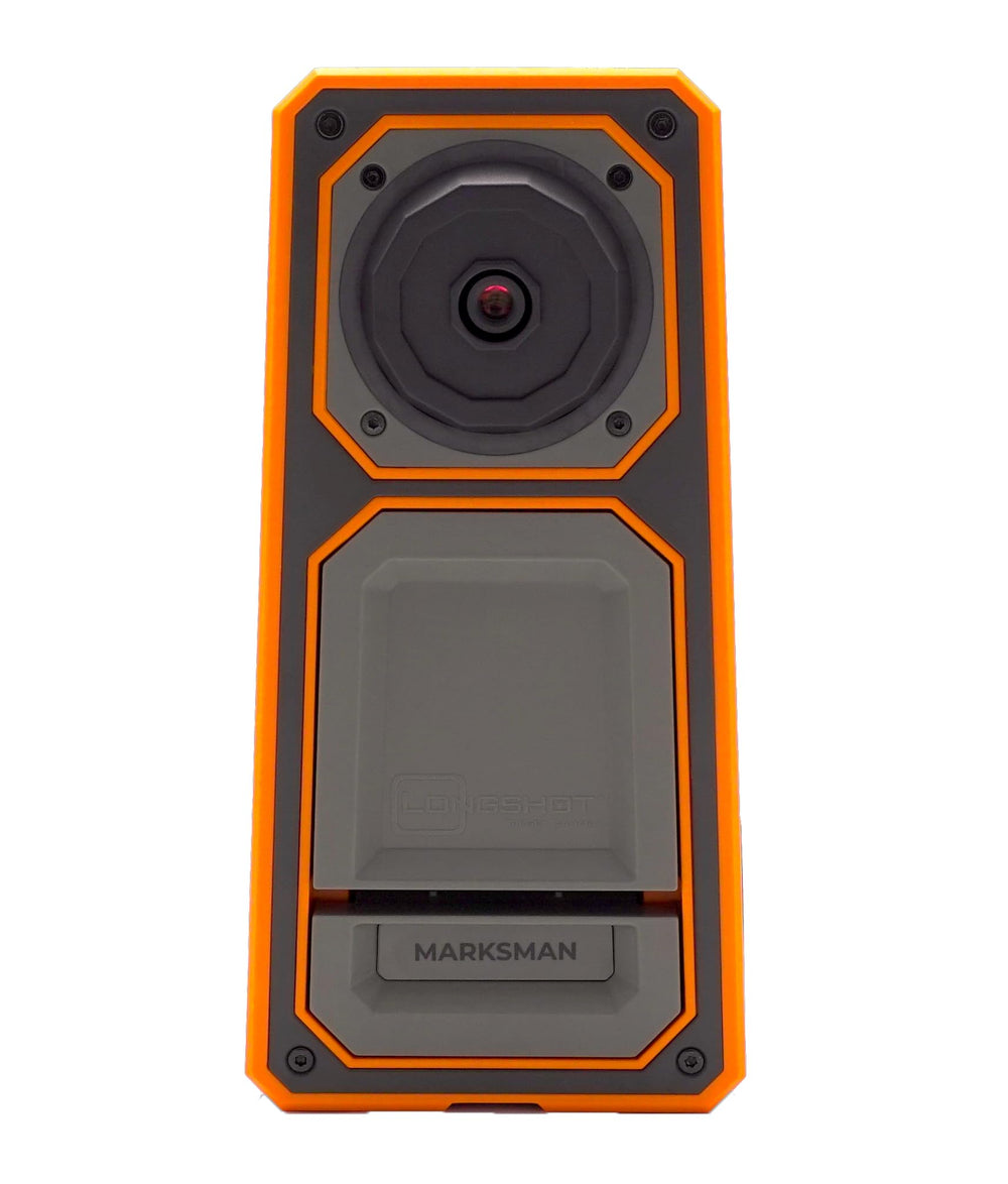 LongShot Marksman all-axis adjustment image highlights precise angle control.
