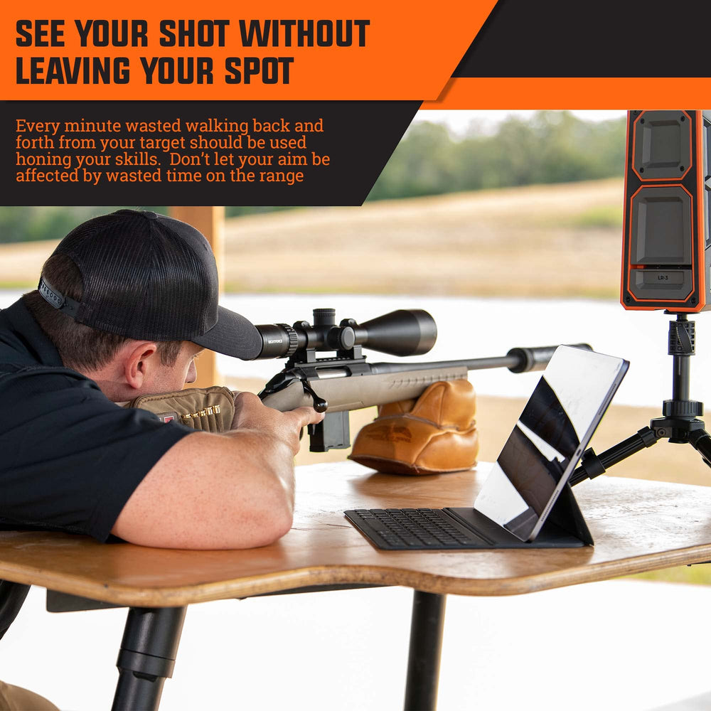 LongShot Marksman elevated view over obstacle image ensures a clear target line.