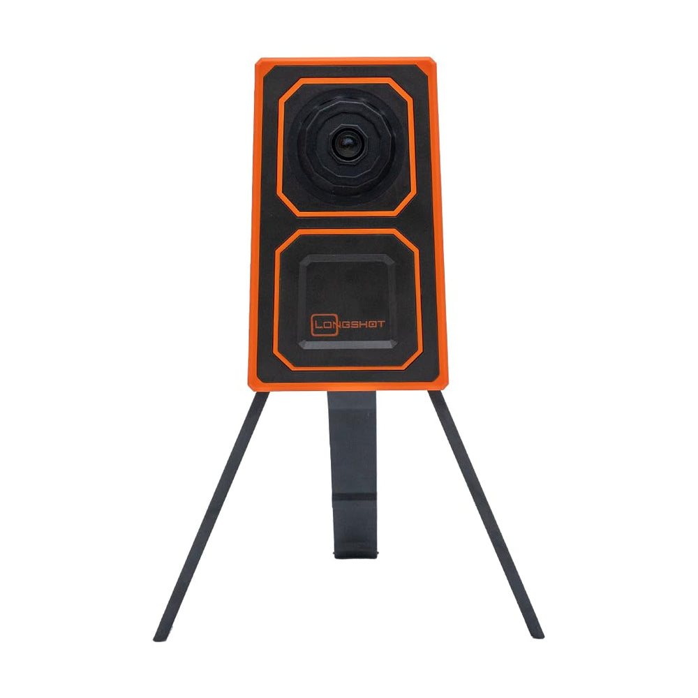 LongShot Ranger built-in tripod stabilizes shots without extra gear for quick setups.