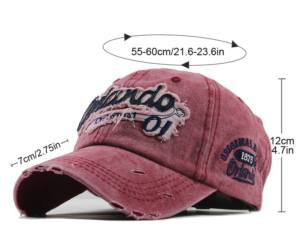 LONGTEN adjustable unisex cap fits 55-60 cm for men and women