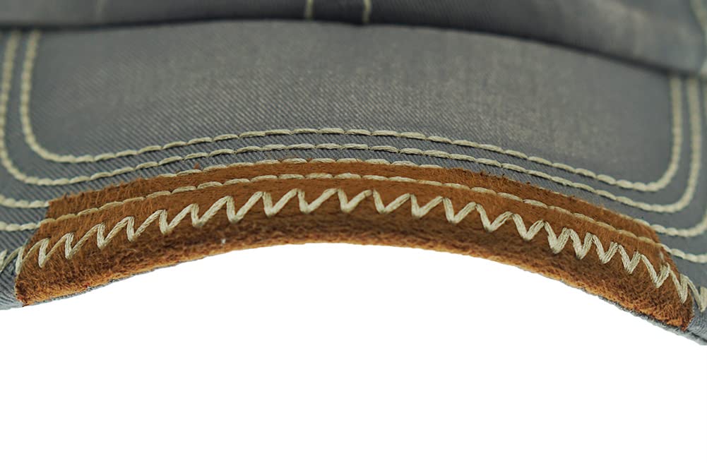 LONGTEN adjustable cap back for perfect fit across head sizes