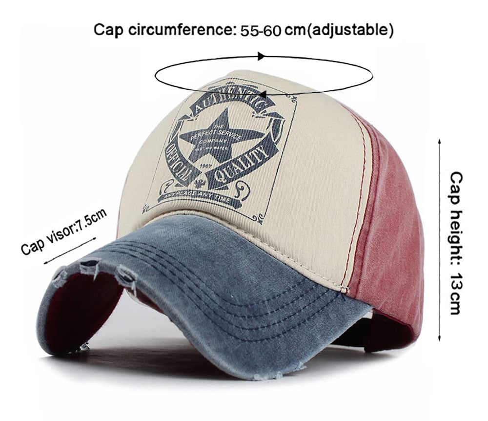 LONGTEN cap with cross letters and rivets for urban fashion detail