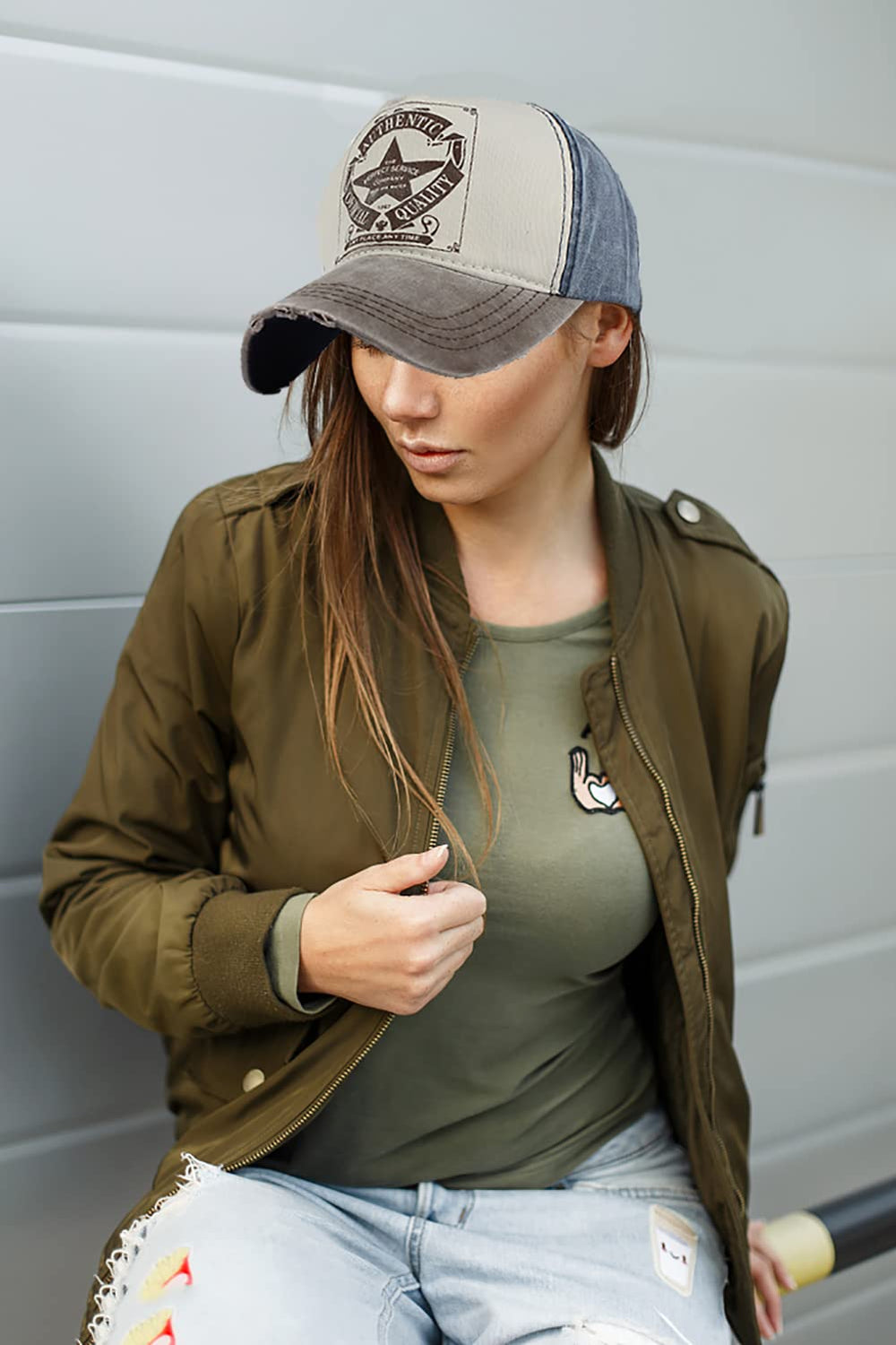 LONGTEN cap featuring a long visor to shield eyes from sun.