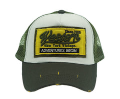 LONGTEN cap side view highlighting durable embroidery and casual streetwear vibe