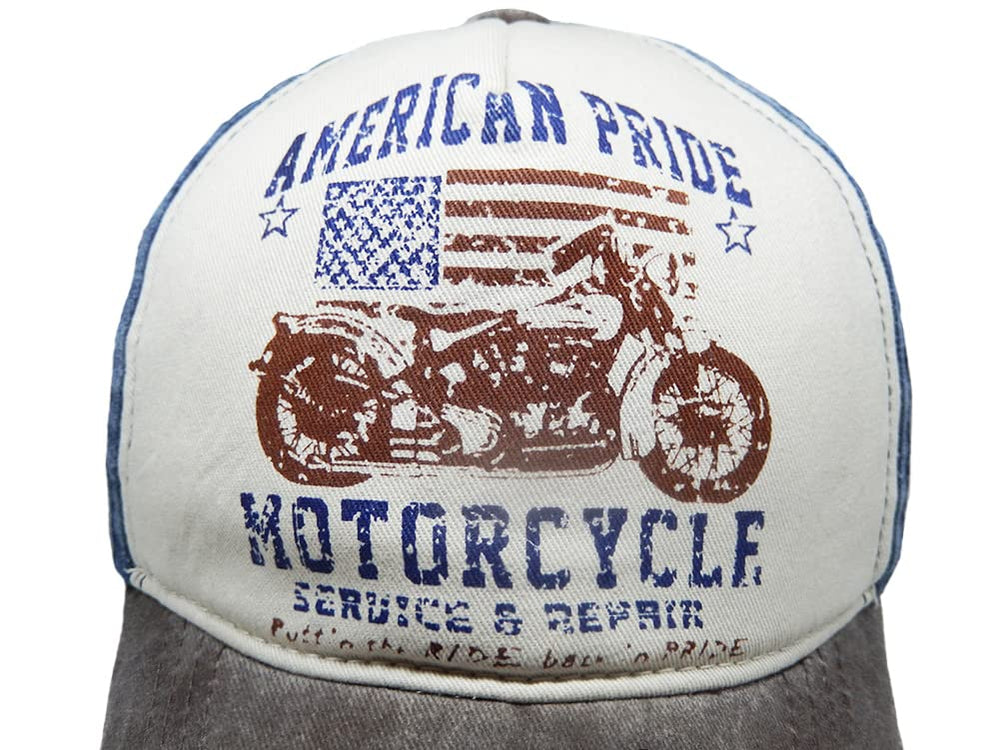 LONGTEN Vintage Denim Cap packable design ideal for travel and storage.