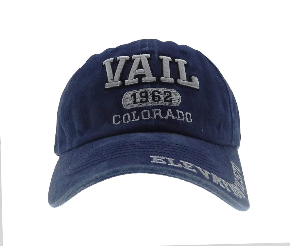 LONGTEN Vintage Denim Cap unisex fit suits men and women