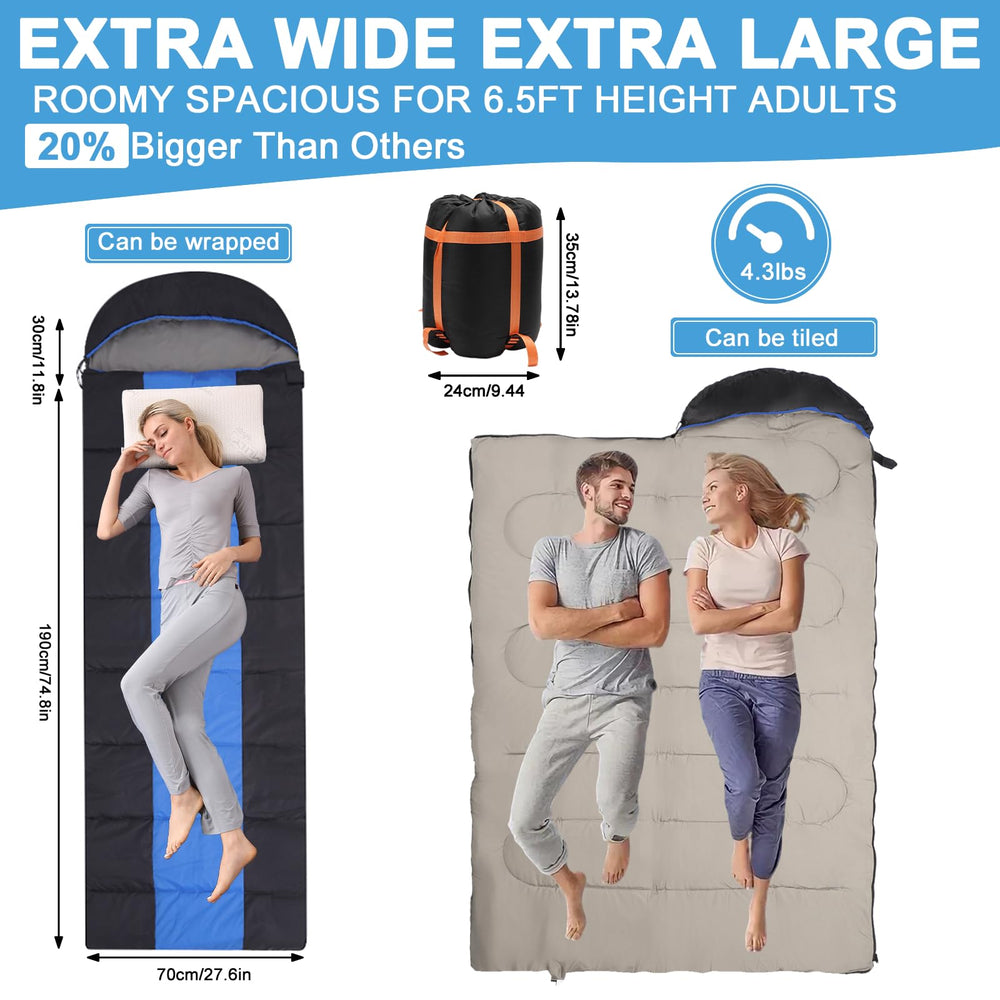 Longzhuo sleeping bag flannel lining feels ultra-soft against skin.