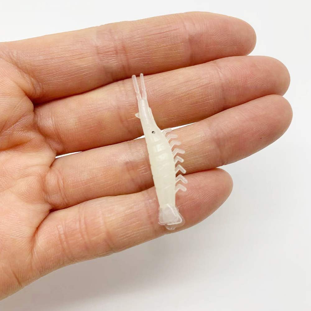 Lonkiktik 4.3 cm soft shrimp lure suited for many species