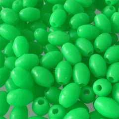 Lonkiktik 7x10mm green glow beads improve lure appeal at dusk