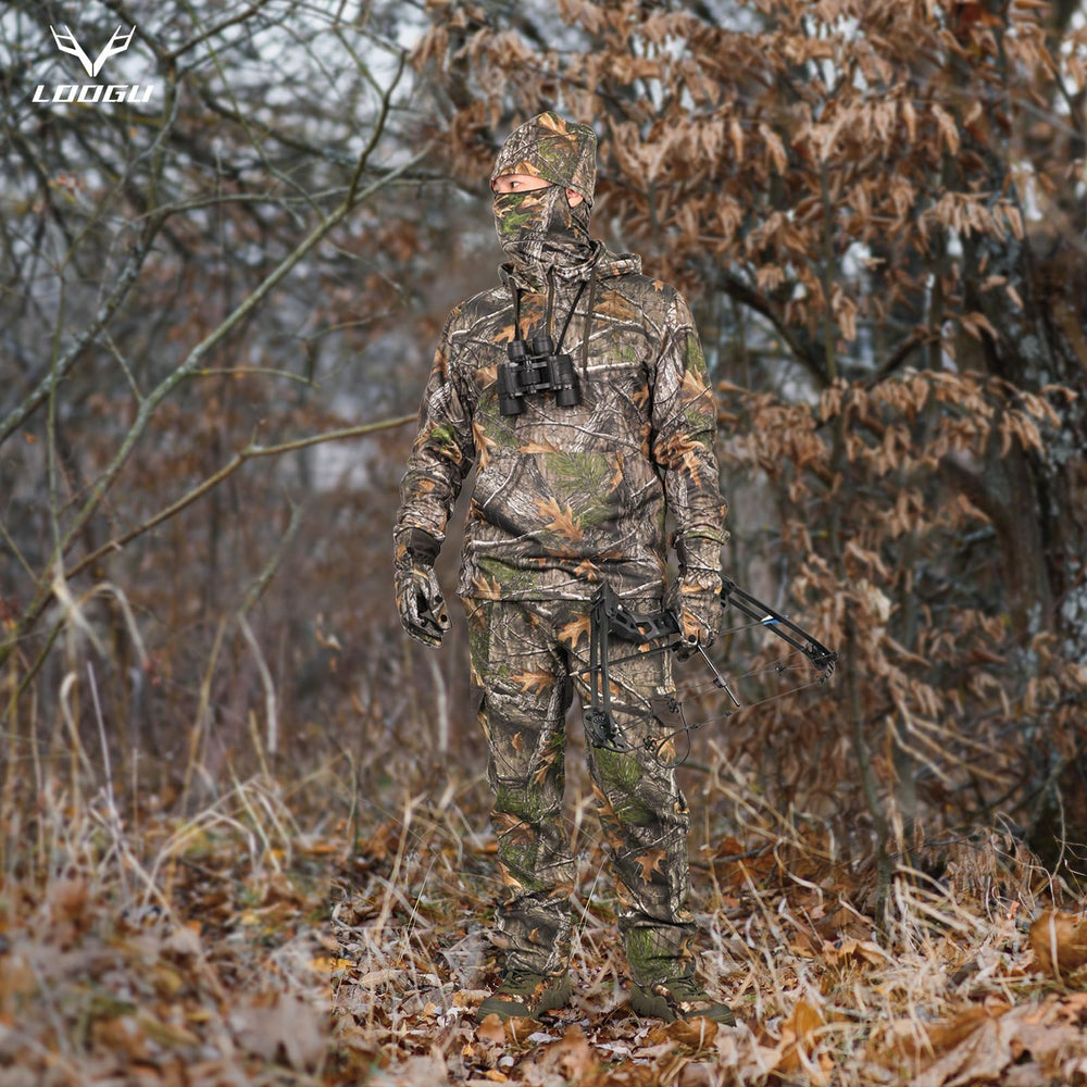 LOOGU breathable softshell hunting pants suitable for long treks