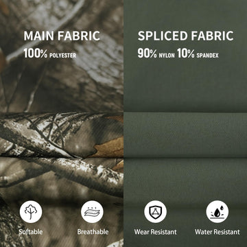LOOGU pants feature quiet matte finish for concealed stalking.