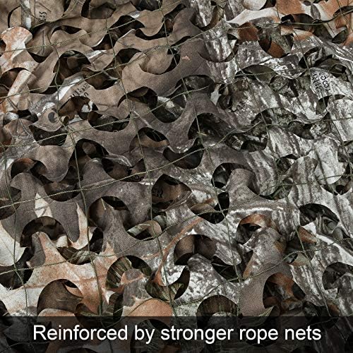 LOOGU camo netting 3D leaf closeup highlights realistic foliage texture