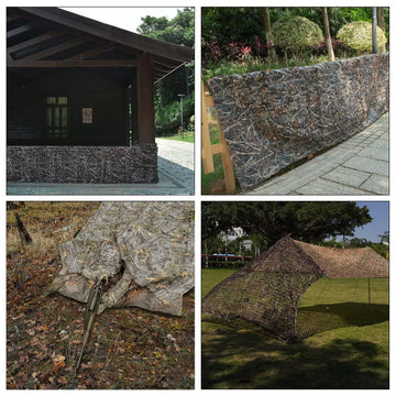 LOOGU camo netting used for bird watching with discreet concealment