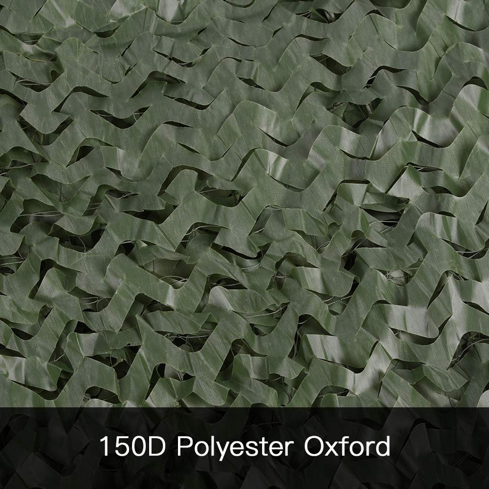LOOGU camouflage design in brown and green offers wide views while maximizing concealment.