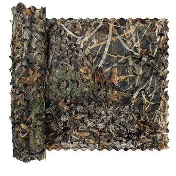 LOOGU camo netting bulk roll waterproof polyester for discreet concealment