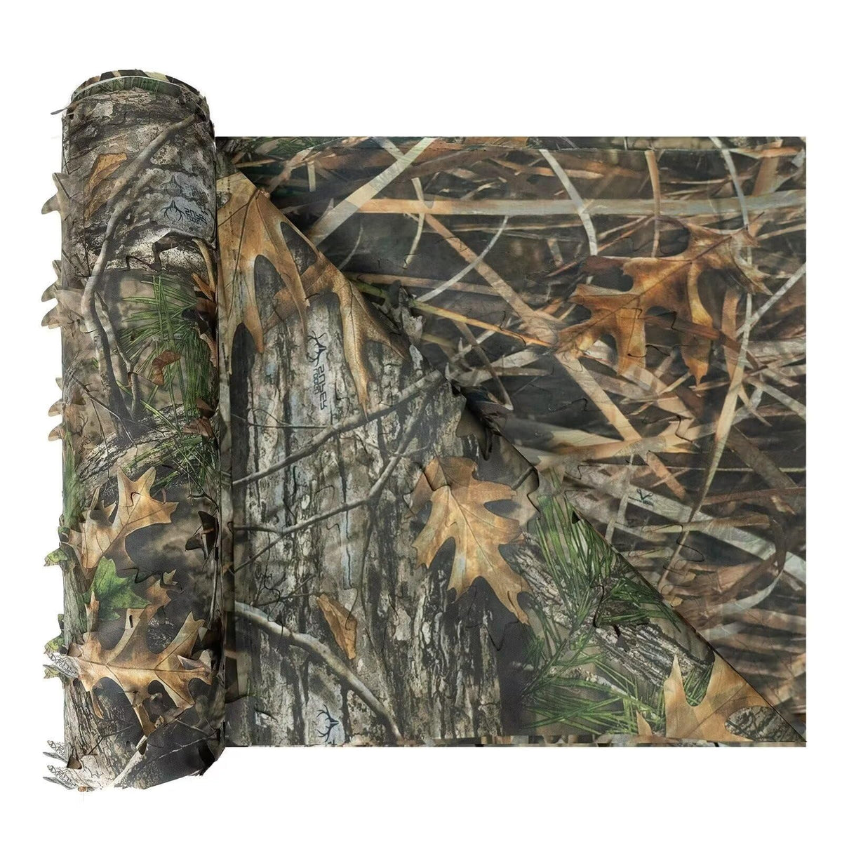 LOOGU camo netting bulk roll spread for effective outdoor concealment.