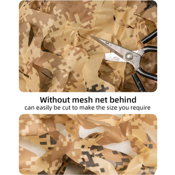 LOOGU camo netting camouflage pattern closeup shows natural blending benefits.