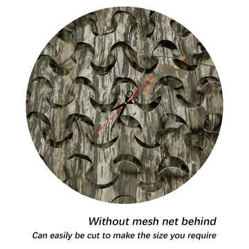LOOGU camouflage netting pattern enhances field concealment while preserving external view