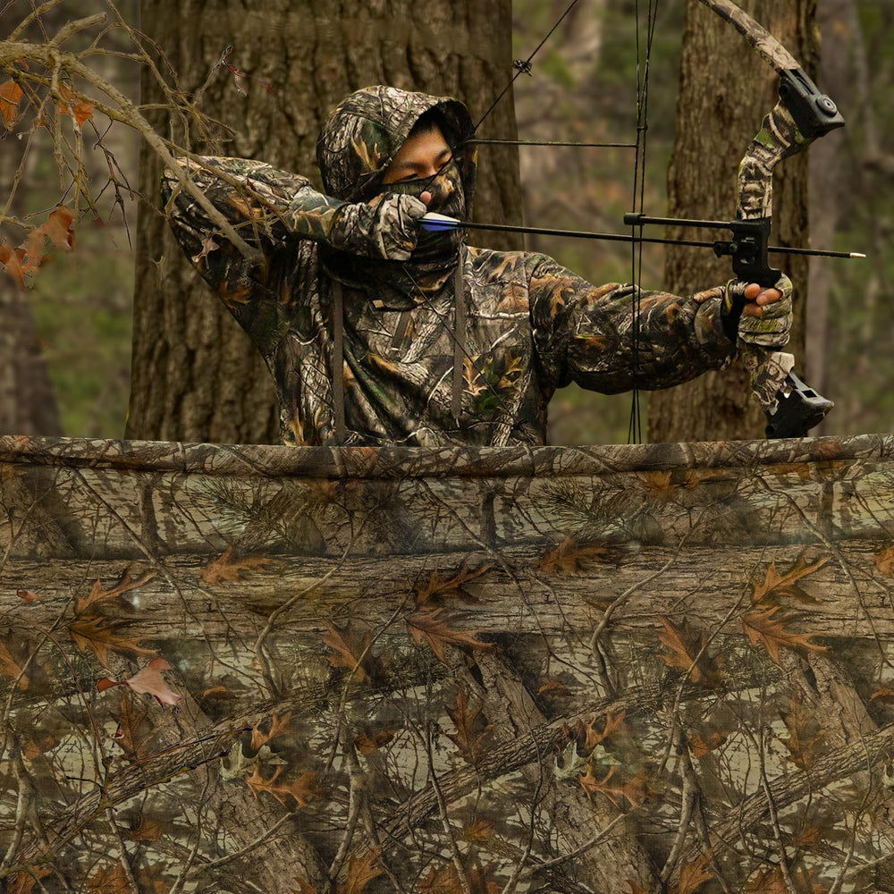 LOOGU camo netting camping sunshade draped for shade and privacy
