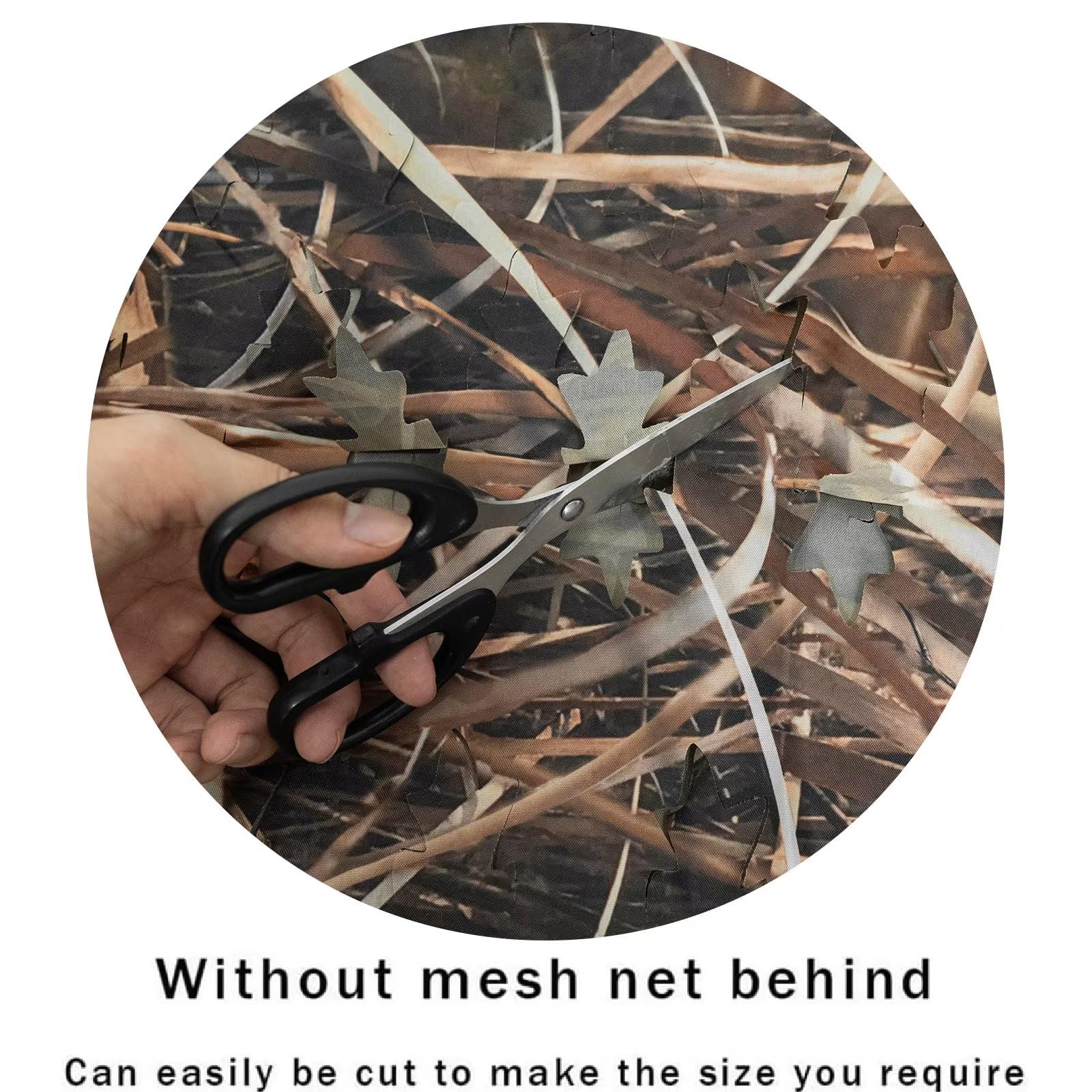 LOOGU Camo Netting concealed-pattern aids field concealment while preserving visibility of surroundings