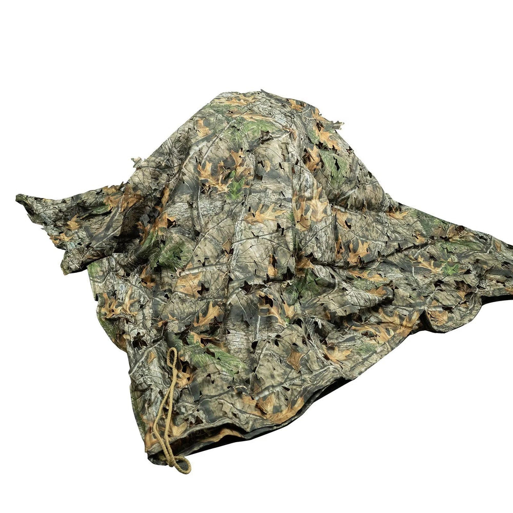 LOOGU camo netting film set setup for versatile backdrops