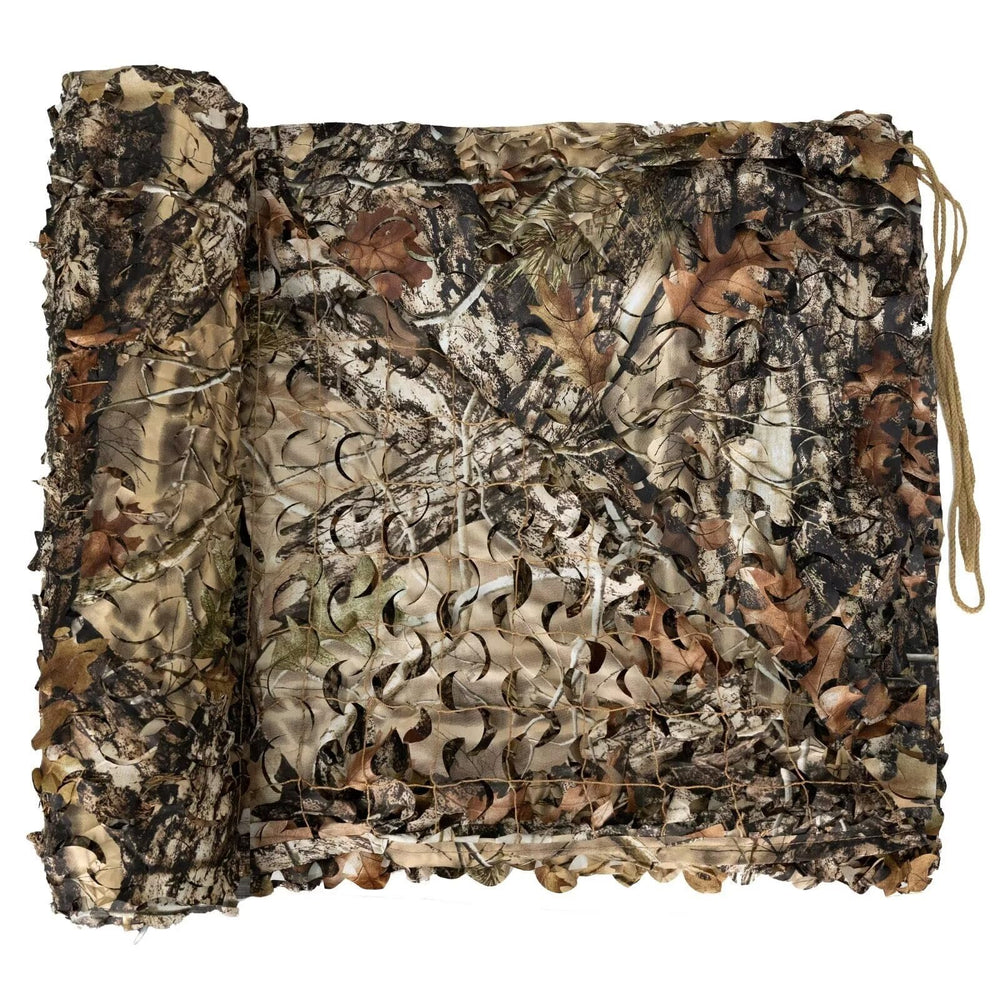 LOOGU camo netting full setup demonstrates versatile concealment for hunting and decor
