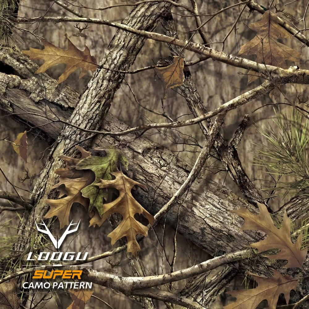 LOOGU camo netting garden screen provides privacy with natural look
