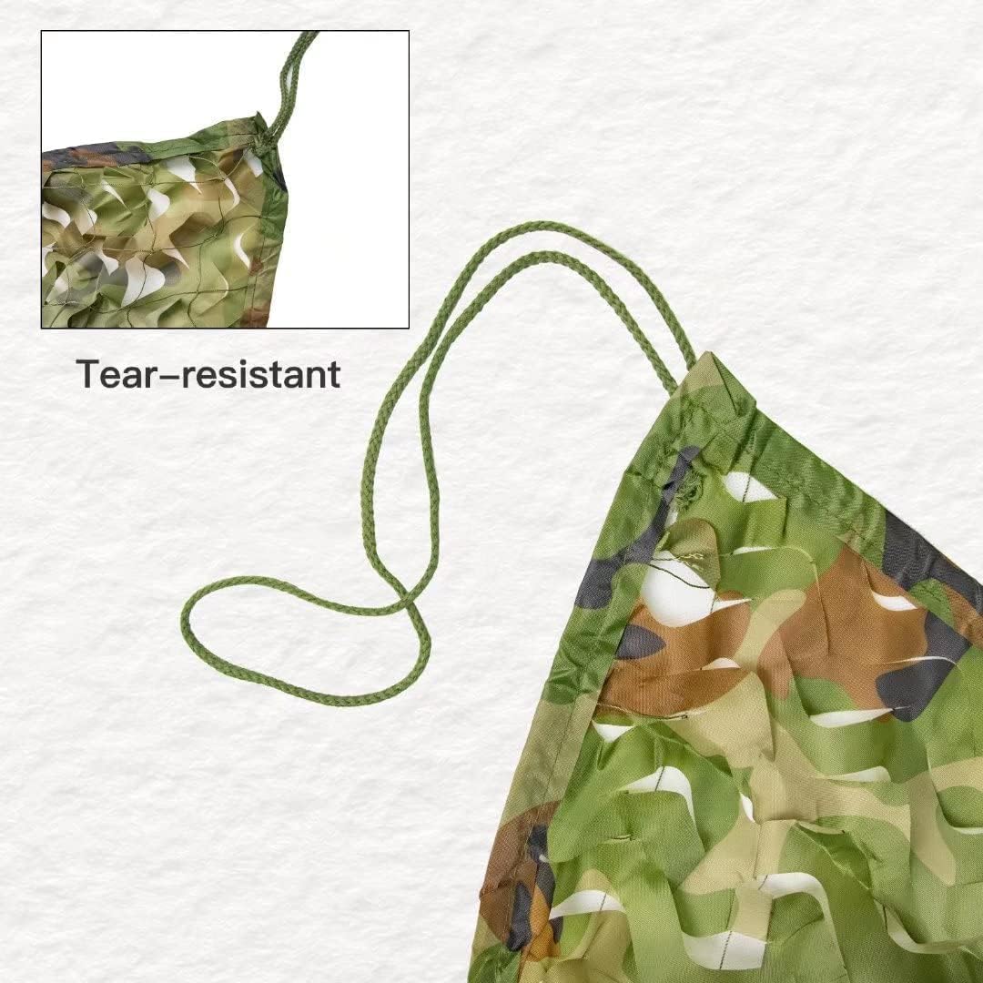 LOOGU camo netting home-decor-ideas blends greenery with rustic decor.