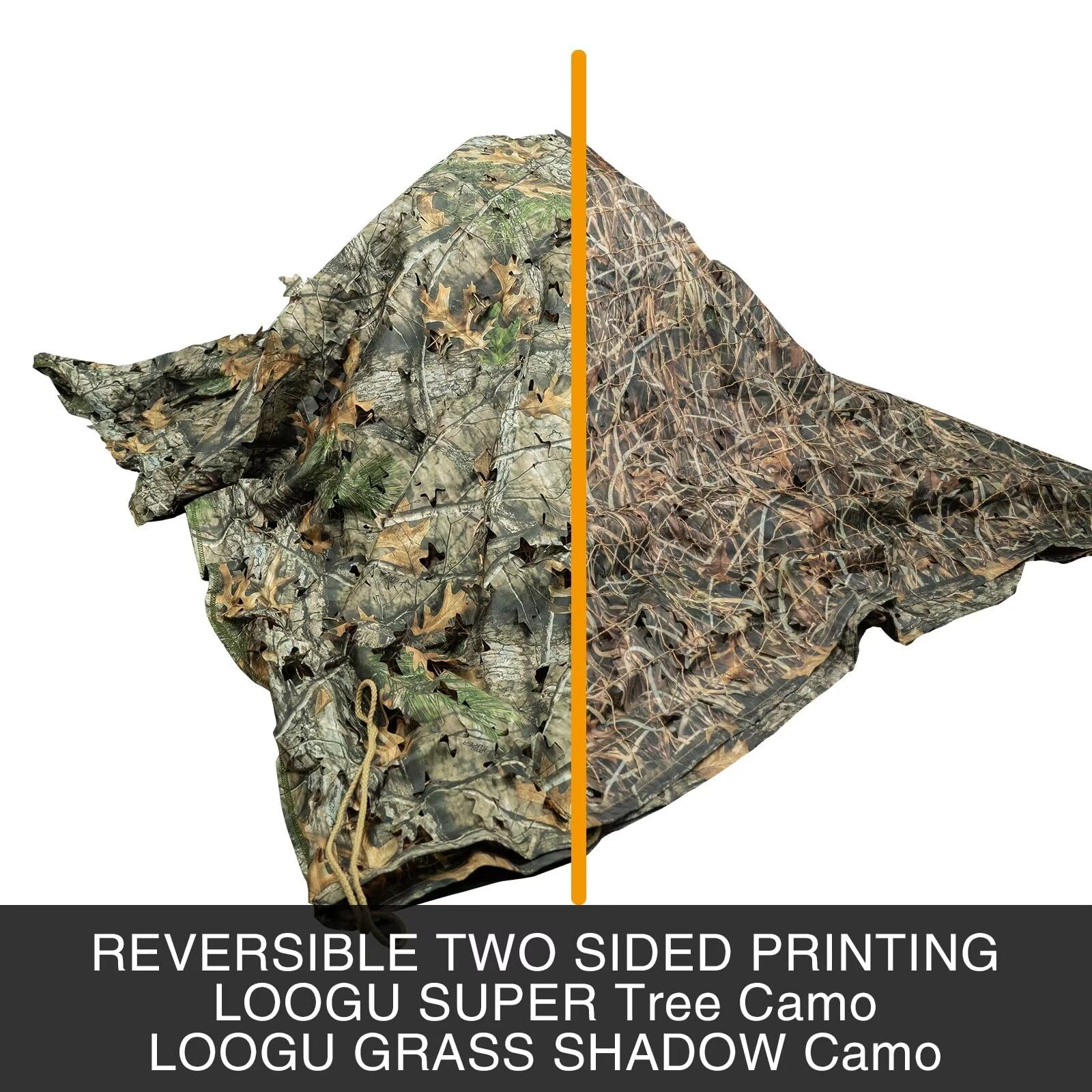 LOOGU camo netting home-decor style complements themed rooms while adding depth