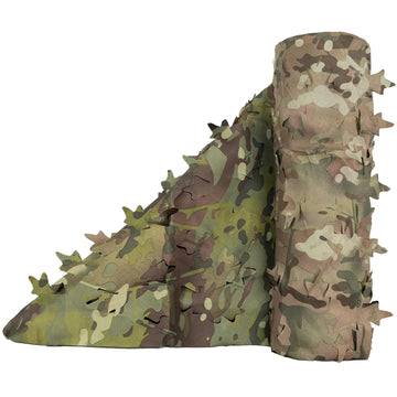 LOOGU camo netting indoors used as decor for versatile styling