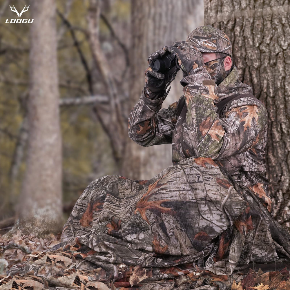 LOOGU camo netting mosquito netting over tent for bug protection