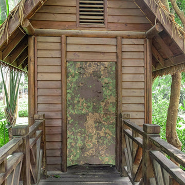 LOOGU camo netting secure coverage in wilderness