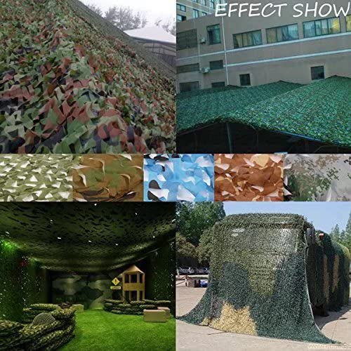 LOOGU camouflage netting is suitable for sunshade, bird viewing, camping, and paintball.