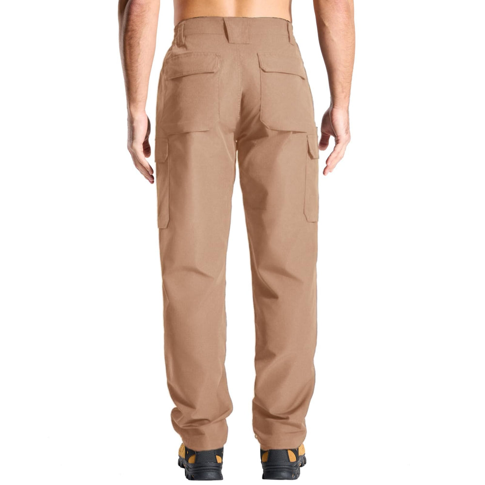 LOOGU cargo pants side pocket for easy access during hikes