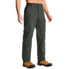 LOOGU cargo pants front view highlighting seven pockets for organized outdoor gear.